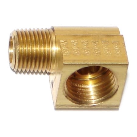 Midwest Fastener 90 Degree x 5/16" x 1/8" Brass Male Elbows 4PK 76347